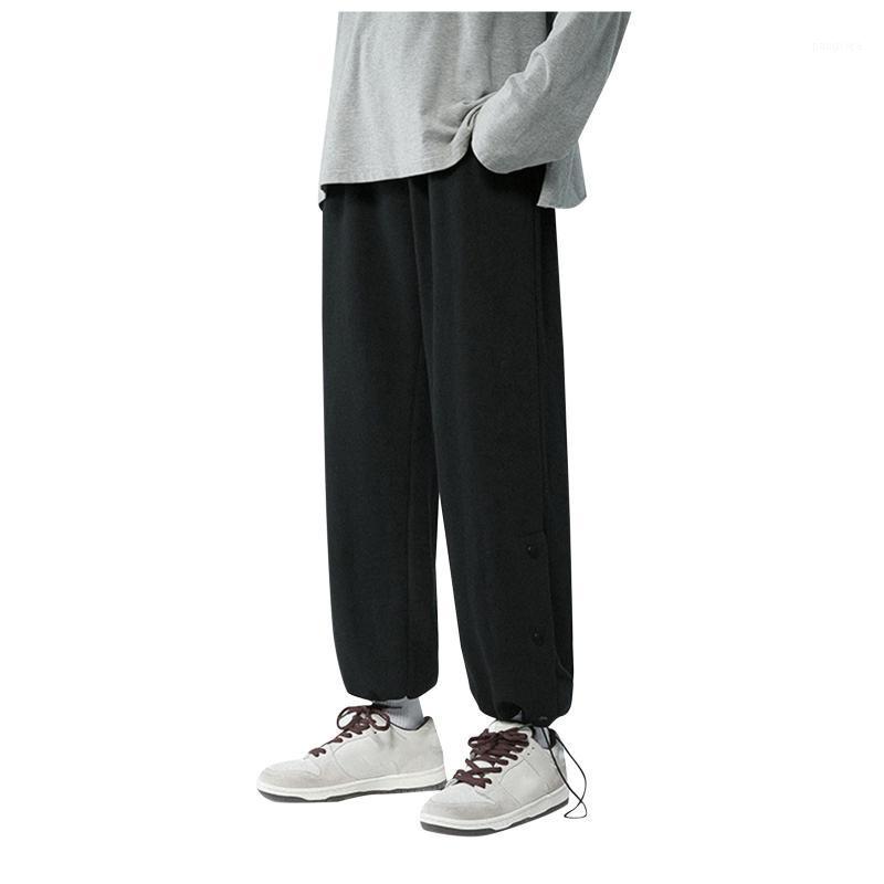 Men's Pants Mens Joggers Autumn Solid Color Casual Sweatpants Cropped Trousers Style Lace-up Sport Loose Pantalon Homme, Black
Men's Pants Mens Joggers Autumn Solid Color Casual Sweatpants Cropped Trousers Style Lace-up Sport Loose Pantalon Homme, Black