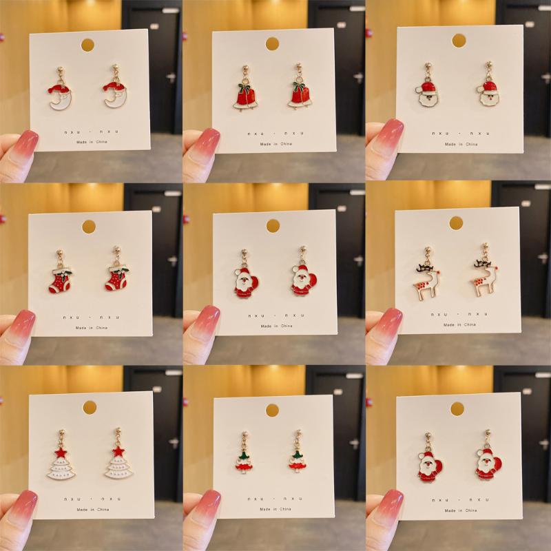 Dangle & Chandelier Christmas Earrings For Women Girls Classic Santa Claus Elf Socks Xmas Tree Earring Fashion Jewelry
Dangle & Chandelier Christmas Earrings For Women Girls Classic Santa Claus Elf Socks Xmas Tree Earring Fashion Jewelry