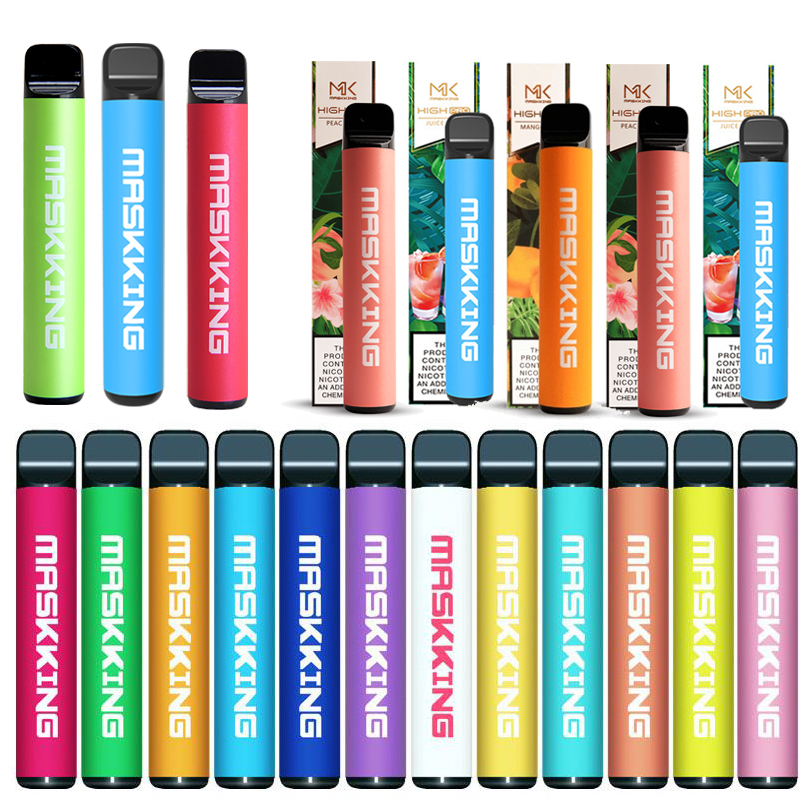 1000Puffs Maskking High Pro Disposable Vape Pen Pod Device Cigarette Kit Local MK e cigarettes 1000 puffs vapes VS puff bars