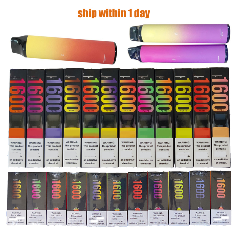 puff Bar xxl 1600 disposable vape pen e cigarette 1000mah battery Vaporizer Pods Device 6.5ml Capacity
puff Bar xxl 1600 disposable vape pen e cigarette 1000mah battery Vaporizer Pods Device 6.5ml Capacity