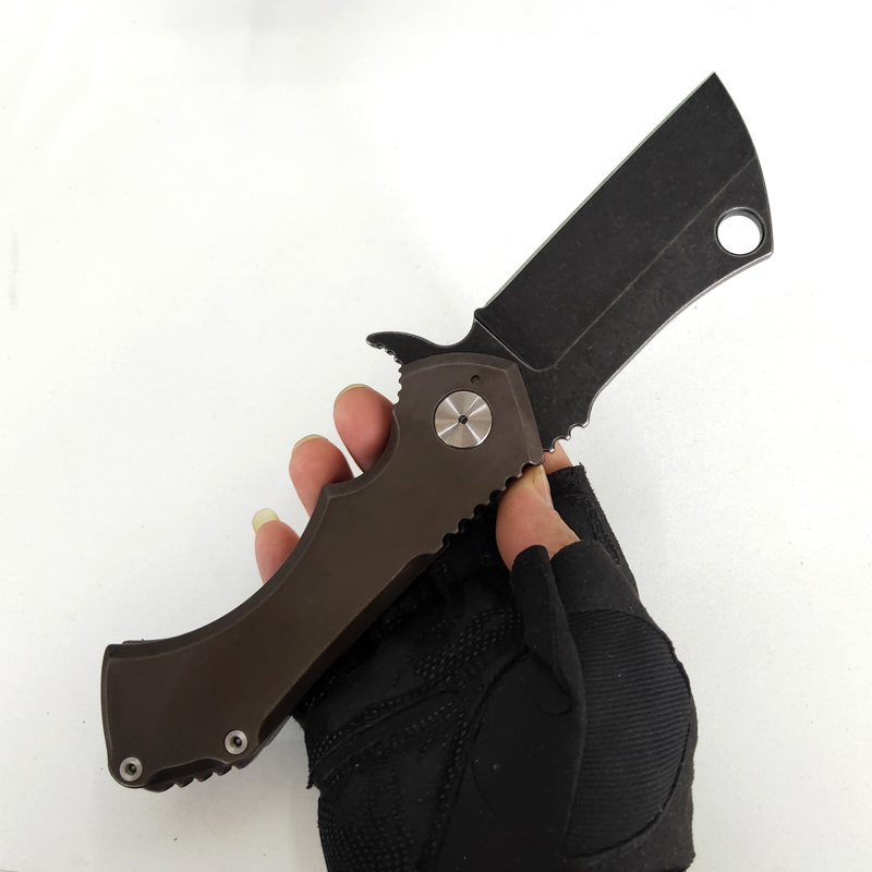Limited Customization Version Heavy Folding Knife Real S35VN Blade TC4 Titanium Handle Practical Outdoor Equipment Camping Tools Strong Tactical Survival Knives
Limited Customization Version Heavy Folding Knife Real S35VN Blade TC4 Titanium Handle Practical Outdoor Equipment Camping Tools Strong Tactical Survival Knives