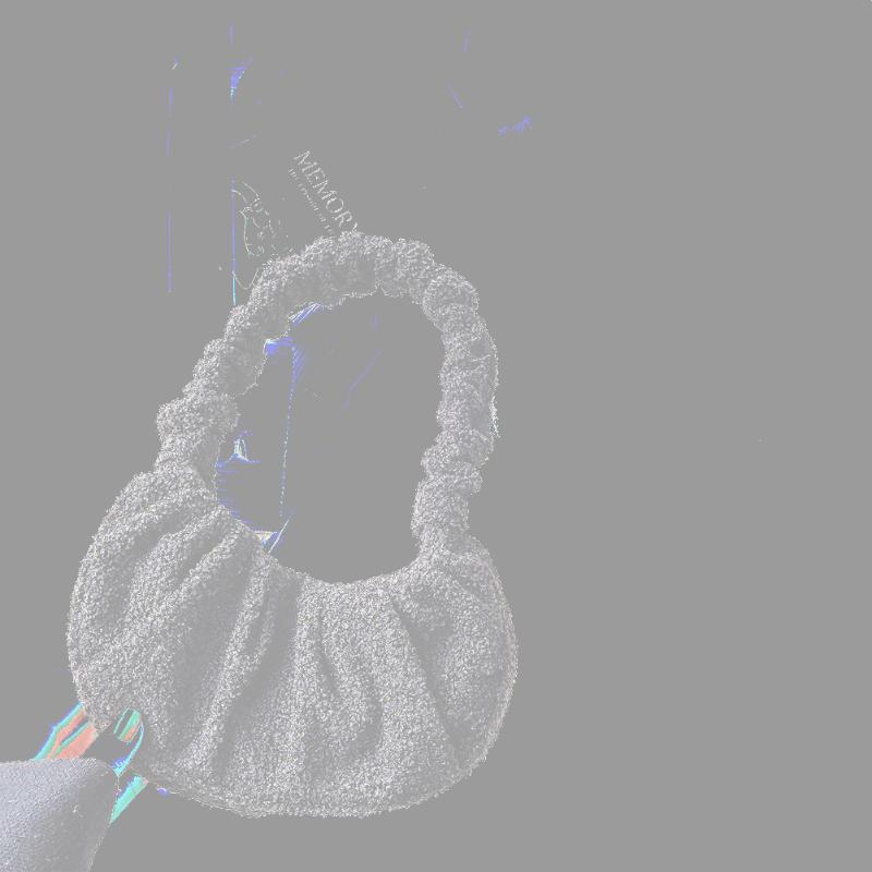 Evening Bags Fashion Women Woolen Small Pleated Shoulder Crescent Underarm Handbags Female Winter Fluffy Ladies Party Clutch Purse, White style two
Evening Bags Fashion Women Woolen Small Pleated Shoulder Crescent Underarm Handbags Female Winter Fluffy Ladies Party Clutch Purse, White style two