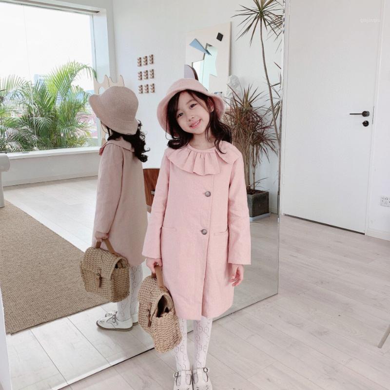 Jackets Autumn Spring Baby Girls Clothes Sweet Lotus Leaf Collar Pink Long-sleeved Jacket Cotton, Blue;gray
Jackets Autumn Spring Baby Girls Clothes Sweet Lotus Leaf Collar Pink Long-sleeved Jacket Cotton, Blue;gray