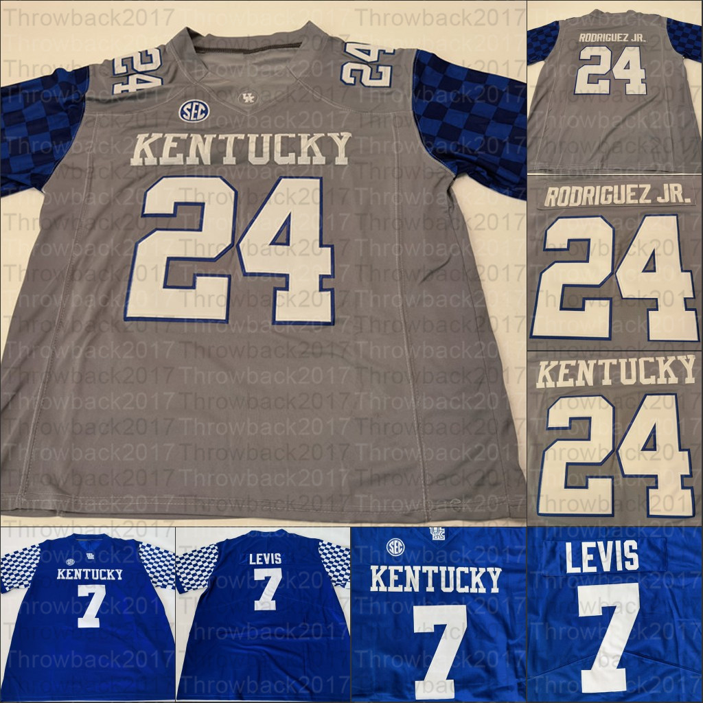 Custom Kentucky Wildcats College Football Jersey 1 Lynn Bowden 26 Benjamin Snell 3 Terry Wilson 41 Josh Allen, Black
Custom Kentucky Wildcats College Football Jersey 1 Lynn Bowden 26 Benjamin Snell 3 Terry Wilson 41 Josh Allen, Black