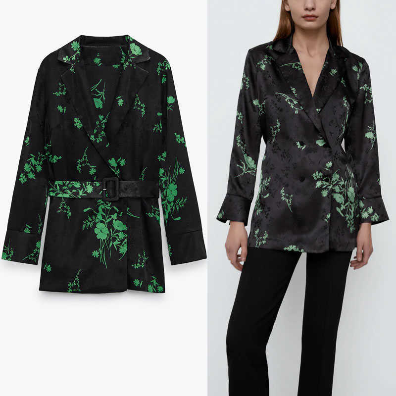 Za Jacquard Wrap Vintage Blouse Women Long Sleeve Belt Shirt Female Fashion Front Button Elegant Soft Fit Top 210602, Black
Za Jacquard Wrap Vintage Blouse Women Long Sleeve Belt Shirt Female Fashion Front Button Elegant Soft Fit Top 210602, Black