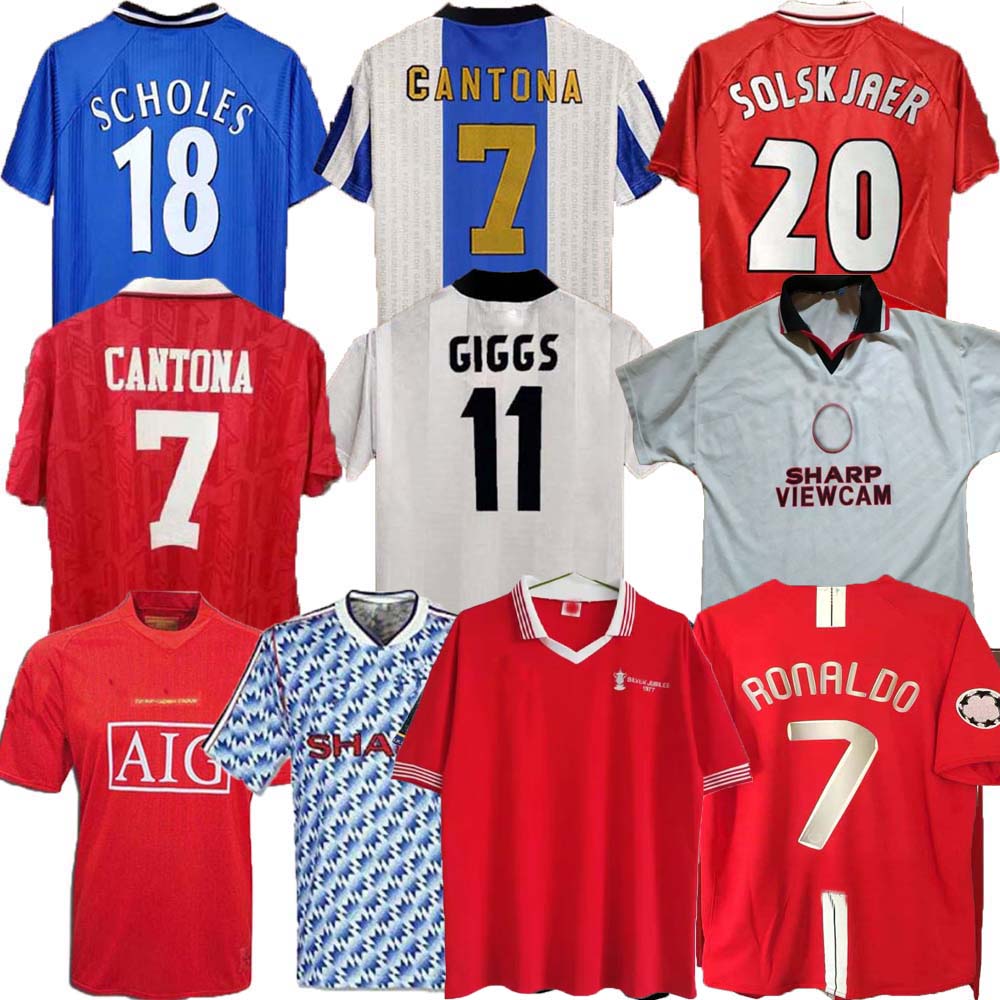 Retro United 1977 2002 Soccer Jersey Man Football Giggs Scholes Beckham Ronaldo Cantona Solskjaer Manchester 07 08 93 94 96 97 98 99 86 88 90 91, 96/97 home
Retro United 1977 2002 Soccer Jersey Man Football Giggs Scholes Beckham Ronaldo Cantona Solskjaer Manchester 07 08 93 94 96 97 98 99 86 88 90 91, 96/97 home
