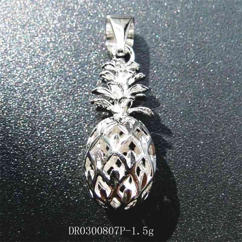 Selling High Quality 925 Sterling Silver Pineapple Pendant Necklace For Women Man Children Gift 210524
Selling High Quality 925 Sterling Silver Pineapple Pendant Necklace For Women Man Children Gift 210524