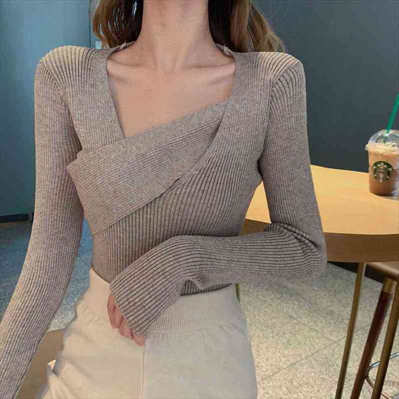 v neck chic womens sweaters cashmere pullover women autumn winter female knitted slim long sleeve criss cross, White;black
v neck chic womens sweaters cashmere pullover women autumn winter female knitted slim long sleeve criss cross, White;black