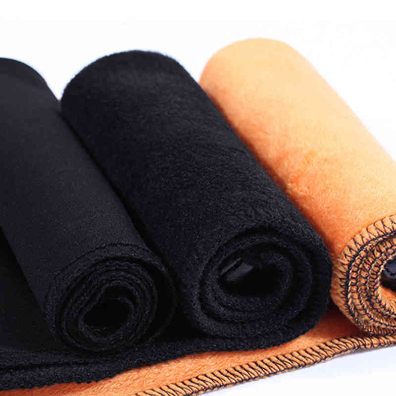 Autumn Winter High Waist PU Velvet Warm Stretch Skinny Leather Pants Pencil Leggings Women Trousers 12237 210415