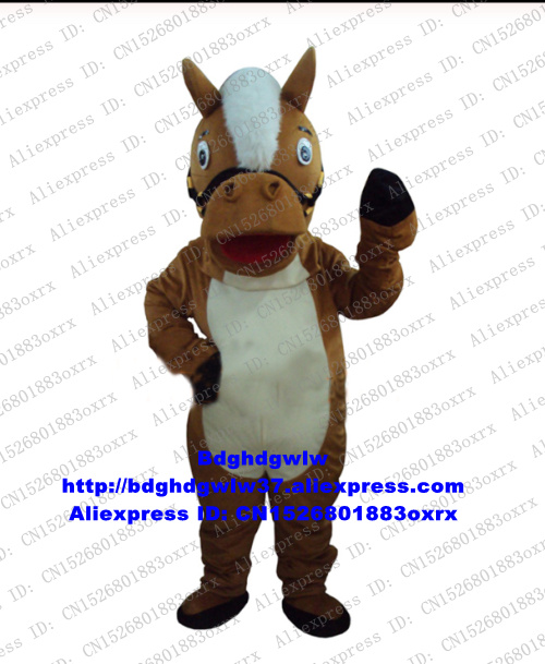 Mascot Costumes Brown Horse Mascot Costume Adult Cartoon Character Outfit Suit Large-scale Activities Cute Lovable CX4044, Default color
Mascot Costumes Brown Horse Mascot Costume Adult Cartoon Character Outfit Suit Large-scale Activities Cute Lovable CX4044, Default color