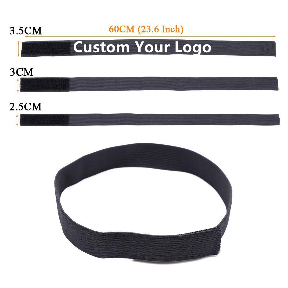 Custom Logo Wig Elastic Band With Magic Tape Headband Edge Laying Scarf Wraps For Fixed Lace Wigs