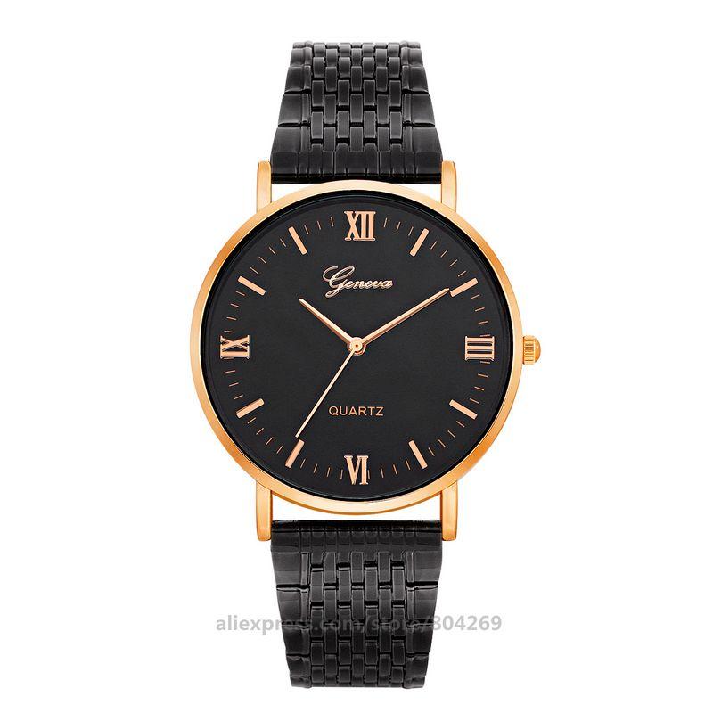 Wristwatches High Quality Fashion Design Geneva Stainless Steel Mesh Watches Wholesale Factory Price Women, Black
Wristwatches High Quality Fashion Design Geneva Stainless Steel Mesh Watches Wholesale Factory Price Women, Black
