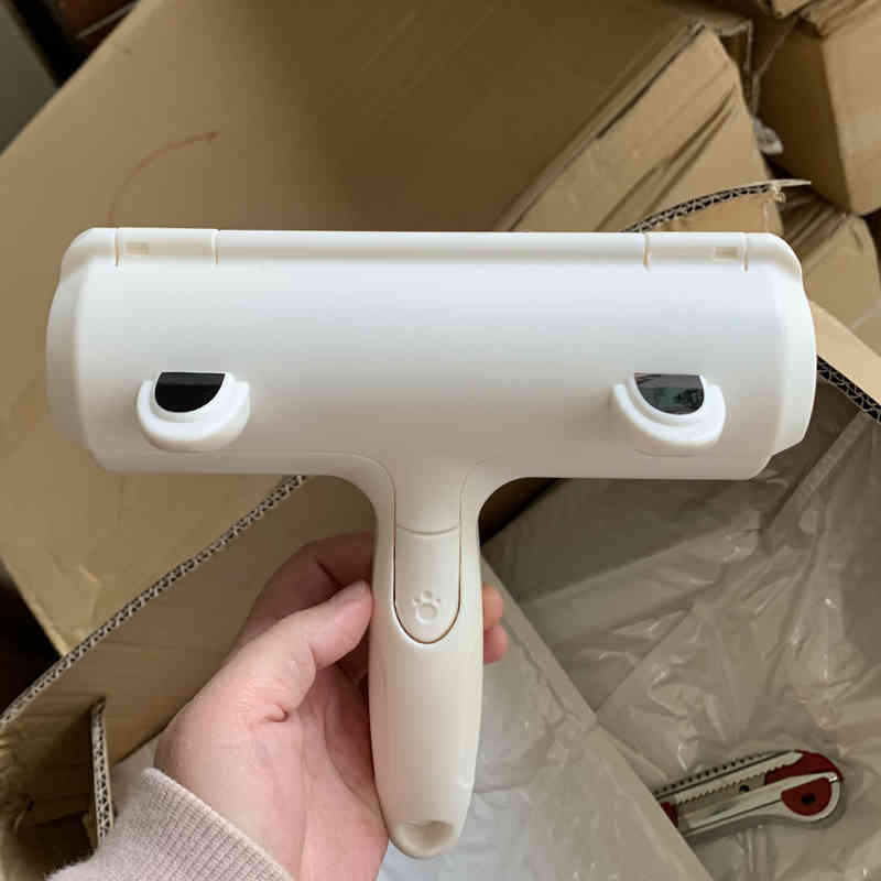 1Pcs 19.5*20CM With Ears Two Way Cleaner Brushes Dust Remover Brush Multifunction Pet Care Tool Pet Hair Remover