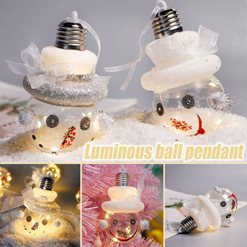 Christmas Decorations 3Pcs LED Glowing Ball Creative DIY Xmas Pendant Romantic Theme Party Decorative Props For Home El Bar Ornaments
Christmas Decorations 3Pcs LED Glowing Ball Creative DIY Xmas Pendant Romantic Theme Party Decorative Props For Home El Bar Ornaments