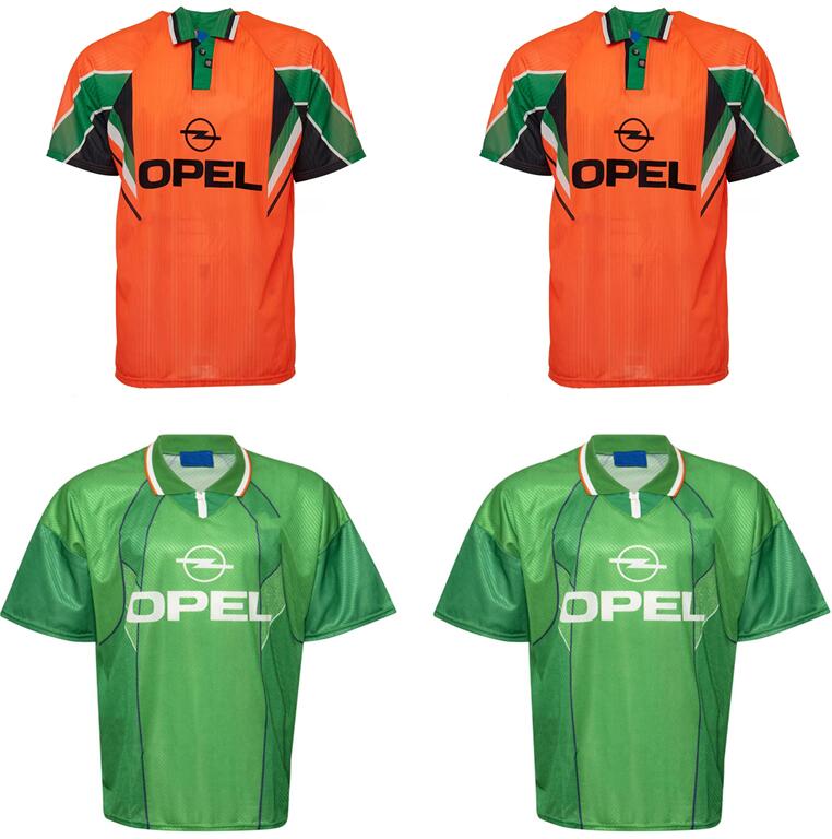 1994 Ireland retro soccer jersey 1988 1990 1992 1993 1995 1996 1997 home classic vintage Irish TOWNSEND Keane STAUNTON HOUGHTON footballHJKJ, 1994 away+sponsor
1994 Ireland retro soccer jersey 1988 1990 1992 1993 1995 1996 1997 home classic vintage Irish TOWNSEND Keane STAUNTON HOUGHTON footballHJKJ, 1994 away+sponsor