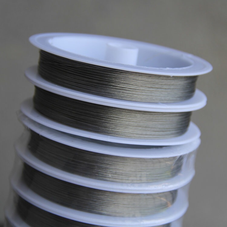 Metal Wire Stainless Steel Thread Cord for Stringing Beads Together ,Beads Bracelet Necklace DIY Jewelry Finding Accessory