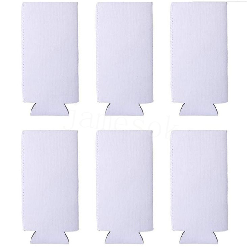Drinkware Neoprene Sublimation Can Beverage Cooler Blank Beer Bottle Cans Sleeve DB743