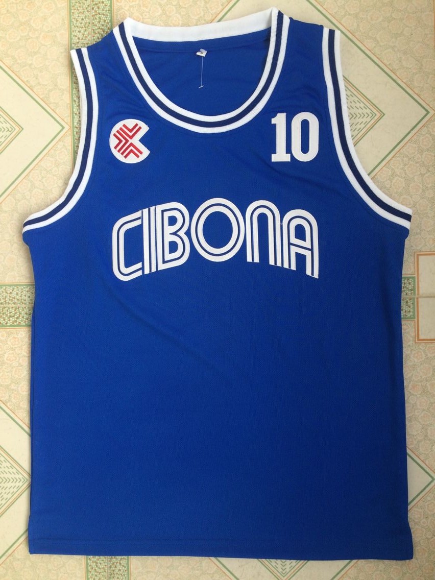 NCAA Jugoslavija Yugoslavia #4 Drazen Petrovic Basketball Jersey Blue #10 Shirts Hombres Baloncesto Universidad Cibona Zagreb Jerseys Mix Order, Black
NCAA Jugoslavija Yugoslavia #4 Drazen Petrovic Basketball Jersey Blue #10 Shirts Hombres Baloncesto Universidad Cibona Zagreb Jerseys Mix Order, Black