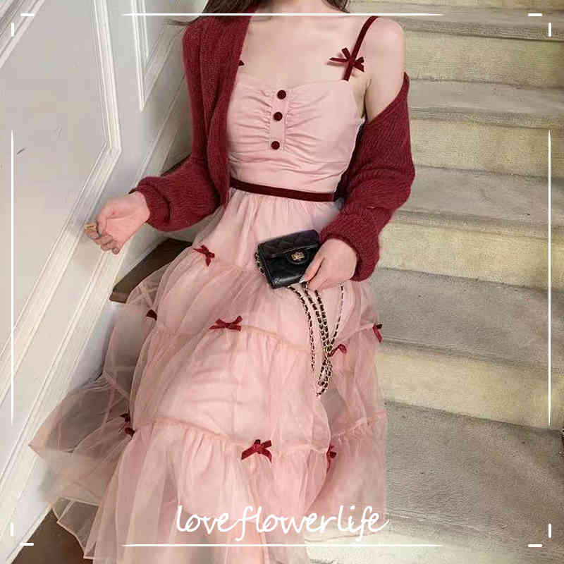 Chic Bow Design Floral Printed Dress Women Sleeveless Vintage Midi Dress Evening Party Dress Korean Summer Kawaii 210521, Mini dress
Chic Bow Design Floral Printed Dress Women Sleeveless Vintage Midi Dress Evening Party Dress Korean Summer Kawaii 210521, Mini dress