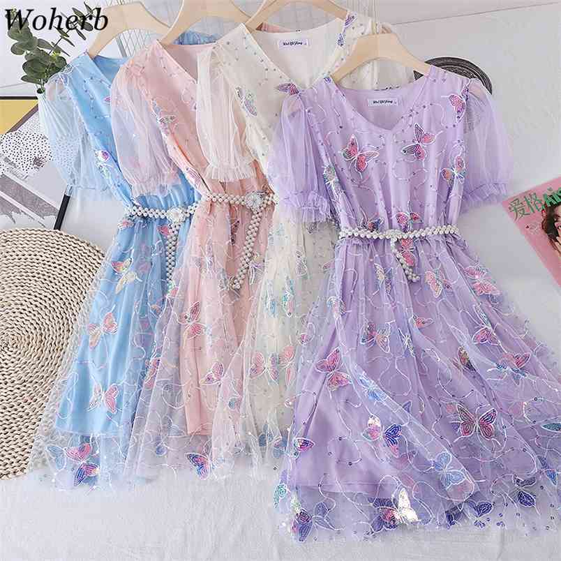 Elegant Lace Dress Women Sweet Mesh Robe Harajuku Butterfly Sequined Patch Kawaii Dresses Summer Casual Y2k Vestido 210519, Pink
Elegant Lace Dress Women Sweet Mesh Robe Harajuku Butterfly Sequined Patch Kawaii Dresses Summer Casual Y2k Vestido 210519, Pink