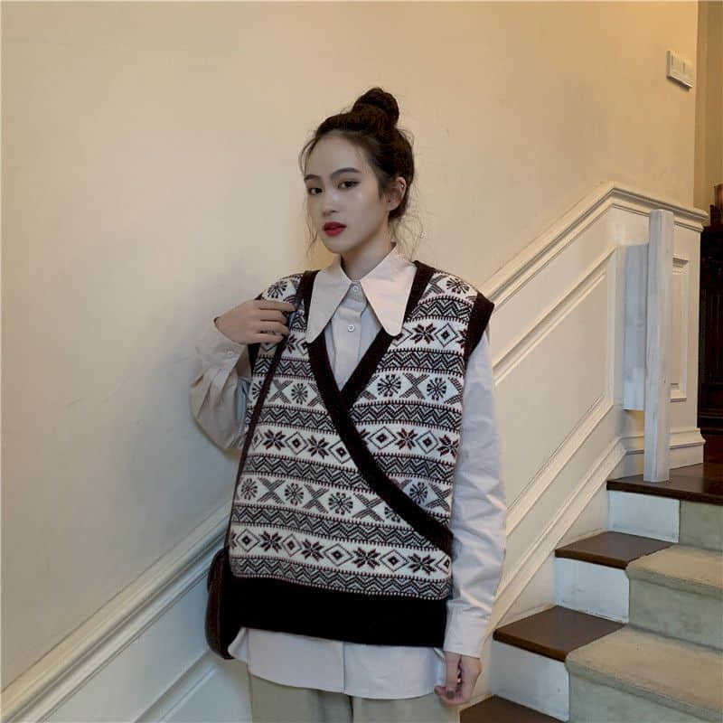 Shirt Korean version of the wild vest two-piece single/suit autumn women's clothing fashion temperament long-sleeved top 210526, Shirt and vest
Shirt Korean version of the wild vest two-piece single/suit autumn women's clothing fashion temperament long-sleeved top 210526, Shirt and vest