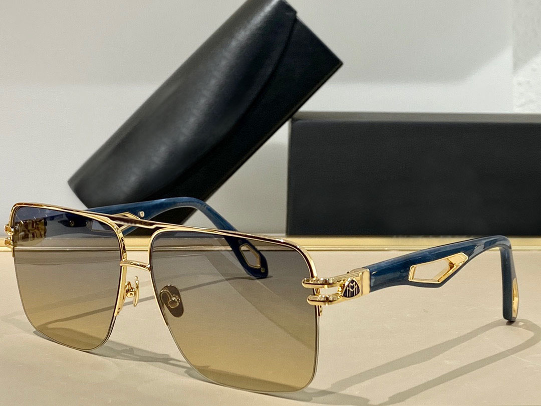Nice Men's and Women's Sunglasses BENCH Full Frame Rectangle Summer UV Sunscreen Glasses Top Quality Men's Sunglasses Exquisite legs
