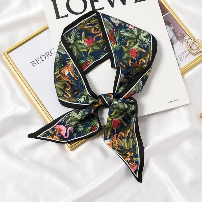 Scarves 2021 Long Skinny Silk Neck Scarf Collar Tie Women Foulard Bag Ribbon Animals Print Elegant Hairband Head Kerchief, Blue;gray
Scarves 2021 Long Skinny Silk Neck Scarf Collar Tie Women Foulard Bag Ribbon Animals Print Elegant Hairband Head Kerchief, Blue;gray