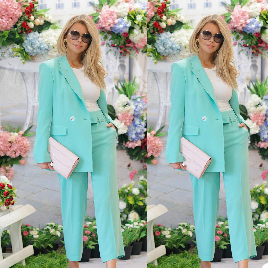 Elegant Green Women Suits Leisure Slim Fit Evening Party Prom Blazer Red Carpet Outfit Tuxedos (Jacket+Pants)
Elegant Green Women Suits Leisure Slim Fit Evening Party Prom Blazer Red Carpet Outfit Tuxedos (Jacket+Pants)