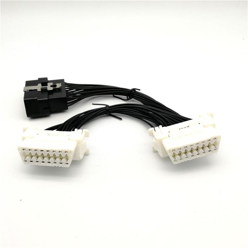 Code Readers & Scan Tools 16 Pin OBD2 OBDii OBD 2 Splitter Extension Cable One Male To Two Female Y For ELM327 Icar2
Code Readers & Scan Tools 16 Pin OBD2 OBDii OBD 2 Splitter Extension Cable One Male To Two Female Y For ELM327 Icar2