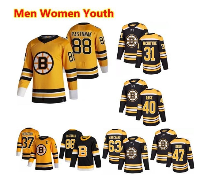 Boston Bruins 2021 Reverse Retro Hockey Jerseys Chris Wagner Jersey 37 Patrice Bergeron 63 Brad Marchand 74 Jake DeBrusk, As shown in illustration
Boston Bruins 2021 Reverse Retro Hockey Jerseys Chris Wagner Jersey 37 Patrice Bergeron 63 Brad Marchand 74 Jake DeBrusk, As shown in illustration