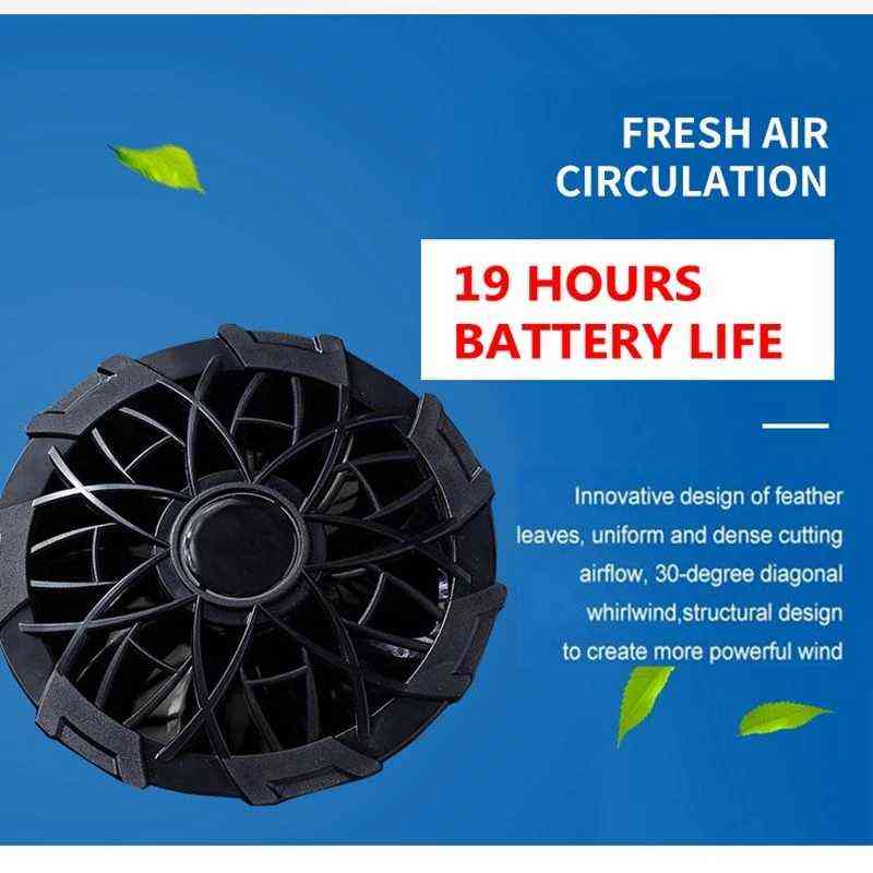 Men Summer Air Conditioning Clothing Fan Cooling Vest USB Charging Cooling sport man vest Outdoor Cooling summer hood vest 211111