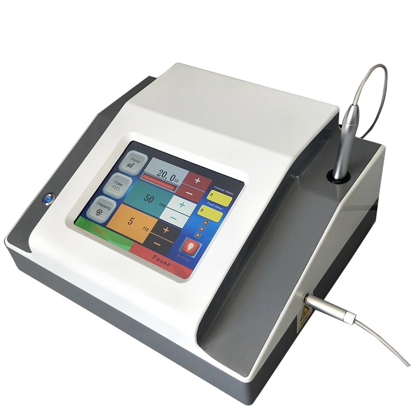 Portable 980nm diode laser physiotherapy machine red blood vessels spider vein removal Beauty Equipment
Portable 980nm diode laser physiotherapy machine red blood vessels spider vein removal Beauty Equipment