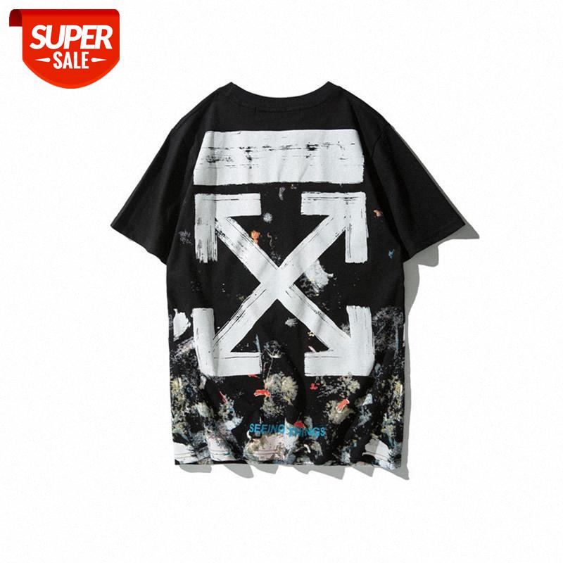 white starry sky fireworks short-sleeved summer European and American tide brand couple t-shirt men women pure cotton off trend men's #7295, White;black
white starry sky fireworks short-sleeved summer European and American tide brand couple t-shirt men women pure cotton off trend men's #7295, White;black