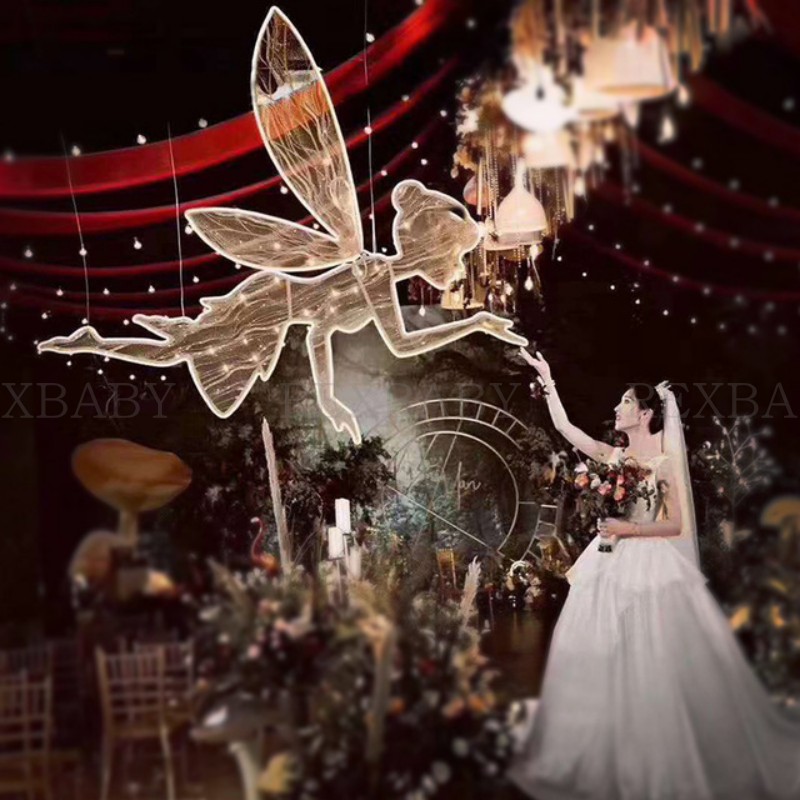 European Iron Wedding Angel Ornaments With Lights Luminous Props Party Birthday Stage Scene Decoration Window Stores Fairy Photography Props
European Iron Wedding Angel Ornaments With Lights Luminous Props Party Birthday Stage Scene Decoration Window Stores Fairy Photography Props