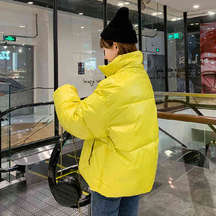 Winter Korean 2009 New Fashion Bright Short Down Dress Women's Thickened Loaf Outerwear, Black
Winter Korean 2009 New Fashion Bright Short Down Dress Women's Thickened Loaf Outerwear, Black