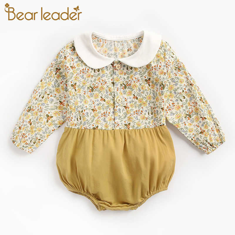 Bear Leader Cute Toddler Baby Rompers Peter Pan Collar born Girls Print Jumpsuits Infant Floral Romper Spring Clothes 3M-24M 210708, Ah4309 yellow
Bear Leader Cute Toddler Baby Rompers Peter Pan Collar born Girls Print Jumpsuits Infant Floral Romper Spring Clothes 3M-24M 210708, Ah4309 yellow