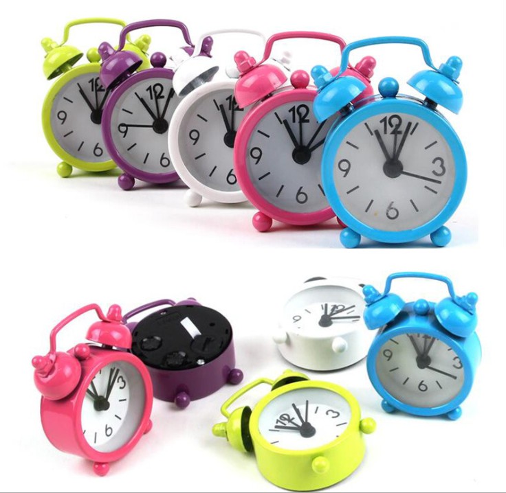 Retro Cute Mini Cartoon Metal Alarm Clocks Round Number Double Bell Desk Table Digital Clock Home Decor Candy Color
Retro Cute Mini Cartoon Metal Alarm Clocks Round Number Double Bell Desk Table Digital Clock Home Decor Candy Color
