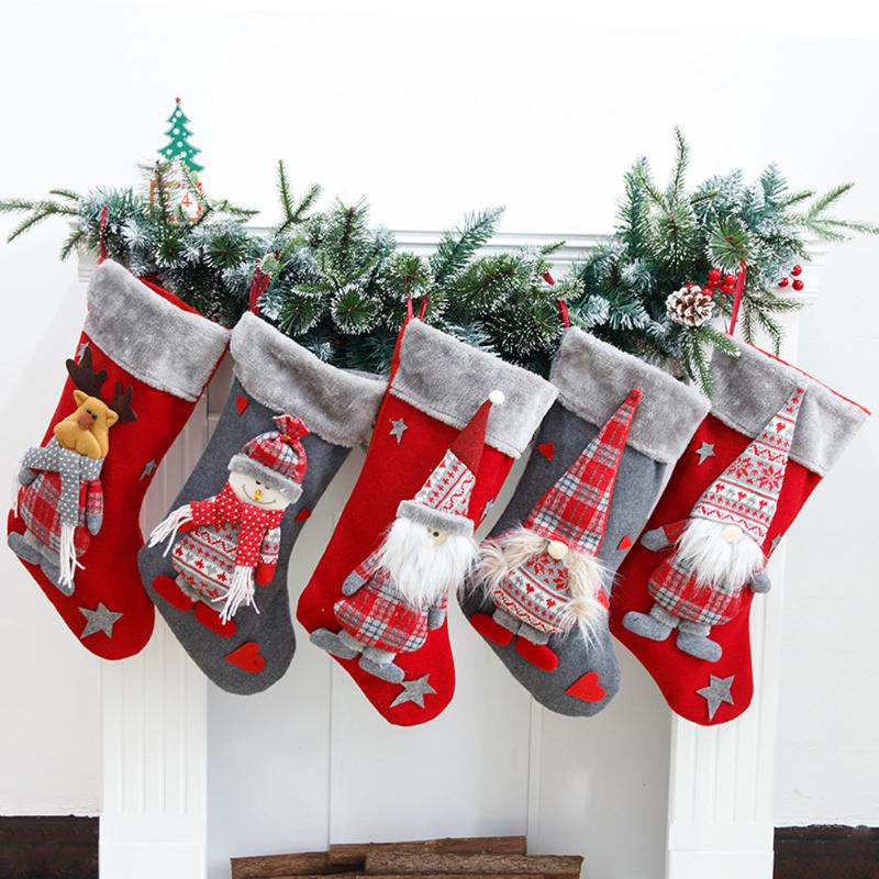 Christmas Decorations Stocking Large Gift Bag Fireplace Tree Decoration Socks Candy Day Giftbag
Christmas Decorations Stocking Large Gift Bag Fireplace Tree Decoration Socks Candy Day Giftbag