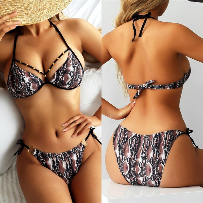 Women's Swimwear Push Up Swimsuit Women Sexy Snake Skin Bikini 2022 Low Waist Lace Beach Bathing Suits Two Piece Bikinis Set XL, White;black
Women's Swimwear Push Up Swimsuit Women Sexy Snake Skin Bikini 2022 Low Waist Lace Beach Bathing Suits Two Piece Bikinis Set XL, White;black