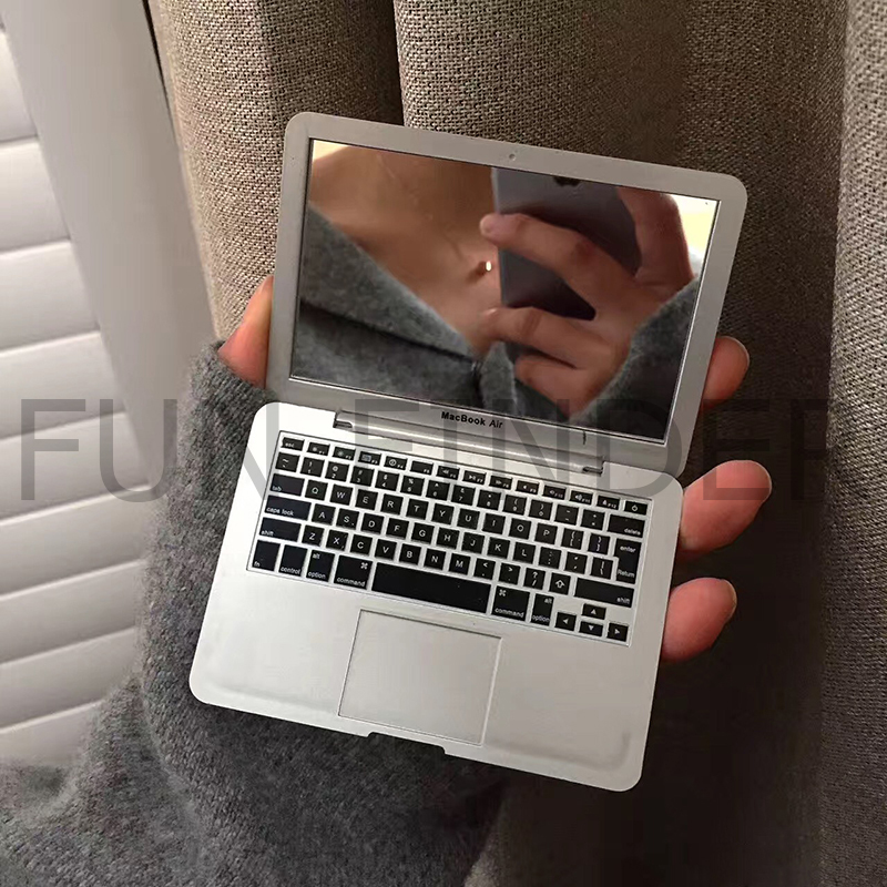 Mini Creative Apple MAC Mirror Laptop Shape Portable Folding Small Makeup Mirrors Decorations Funny Cosmetic Gift
Mini Creative Apple MAC Mirror Laptop Shape Portable Folding Small Makeup Mirrors Decorations Funny Cosmetic Gift