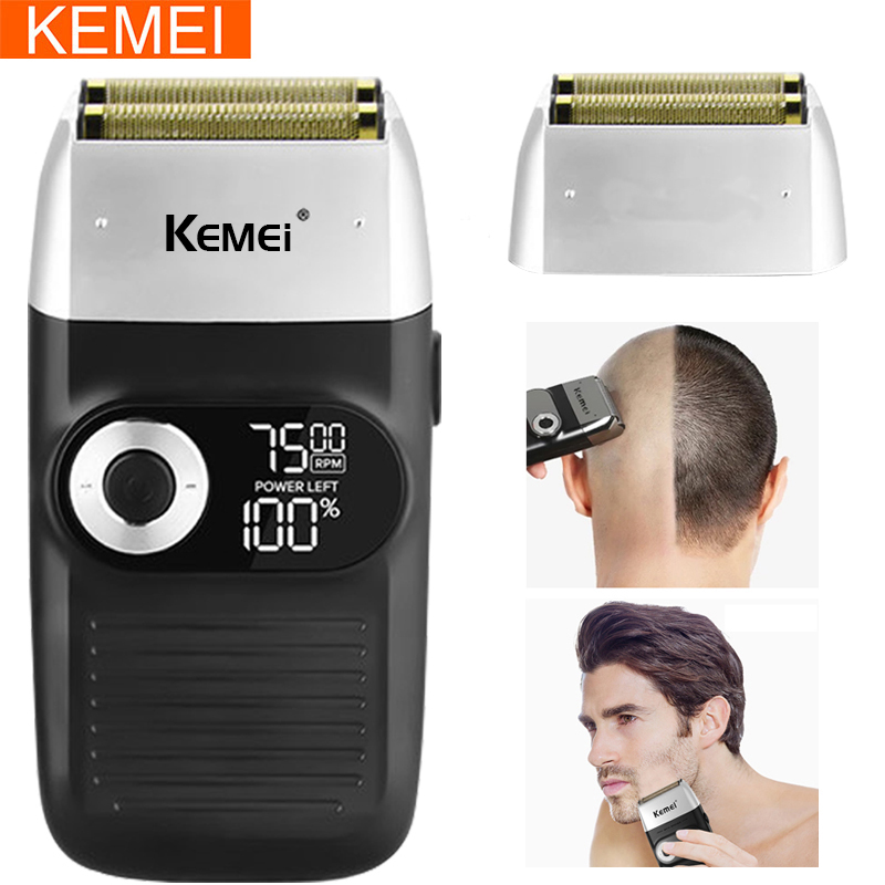 Kemei Electric Shaver Trimmer For men hair clipper Mens shaver Barber professional Razor Reciprocating Foil Shaving Machine
Kemei Electric Shaver Trimmer For men hair clipper Mens shaver Barber professional Razor Reciprocating Foil Shaving Machine