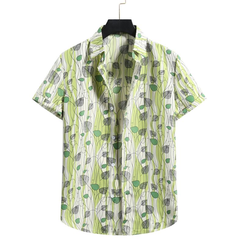 Men's Casual Shirts Feitong Hawaiian For Men Cardigan Short Sleeve Beach Flower Shirt Turtleneck Fashion Stylish Blouse, White;black
Men's Casual Shirts Feitong Hawaiian For Men Cardigan Short Sleeve Beach Flower Shirt Turtleneck Fashion Stylish Blouse, White;black