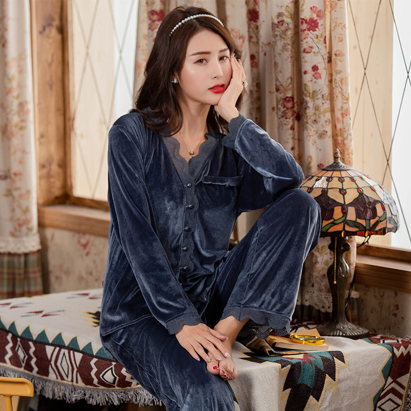 2021julys song winter pajamas set soft velvet casual loose woman warm lace sleepwear plus size autumn nightwear female -5xl, Black;red
2021julys song winter pajamas set soft velvet casual loose woman warm lace sleepwear plus size autumn nightwear female -5xl, Black;red
