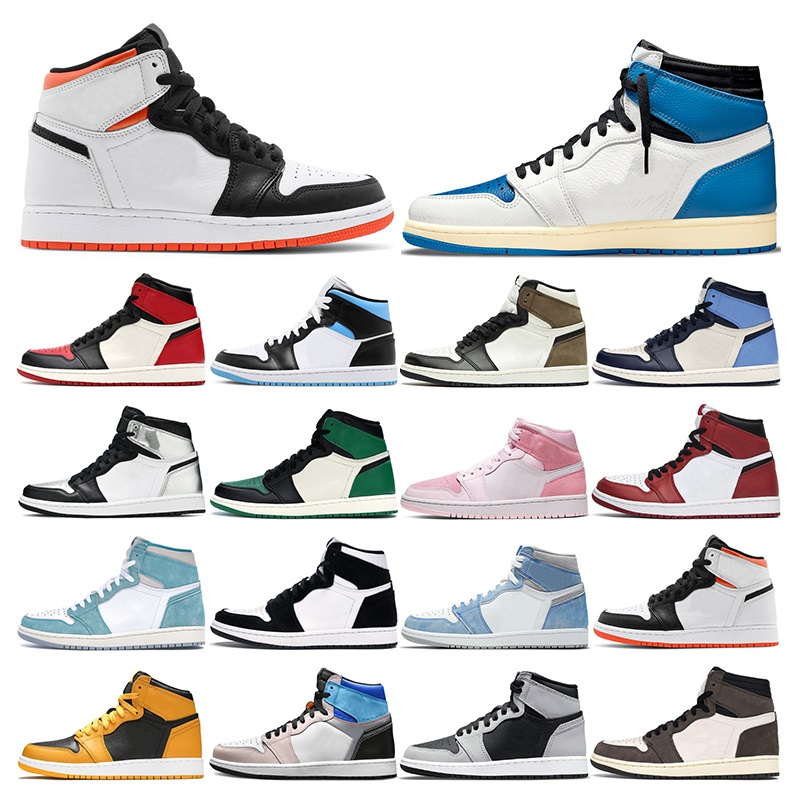 2021 mens basketball shoes 1s womens Dark Mocha Hyper Royal University Blue Bred Patent Purple men trainer sport sneakers size 5.5-12, Fragment
2021 mens basketball shoes 1s womens Dark Mocha Hyper Royal University Blue Bred Patent Purple men trainer sport sneakers size 5.5-12, Fragment
