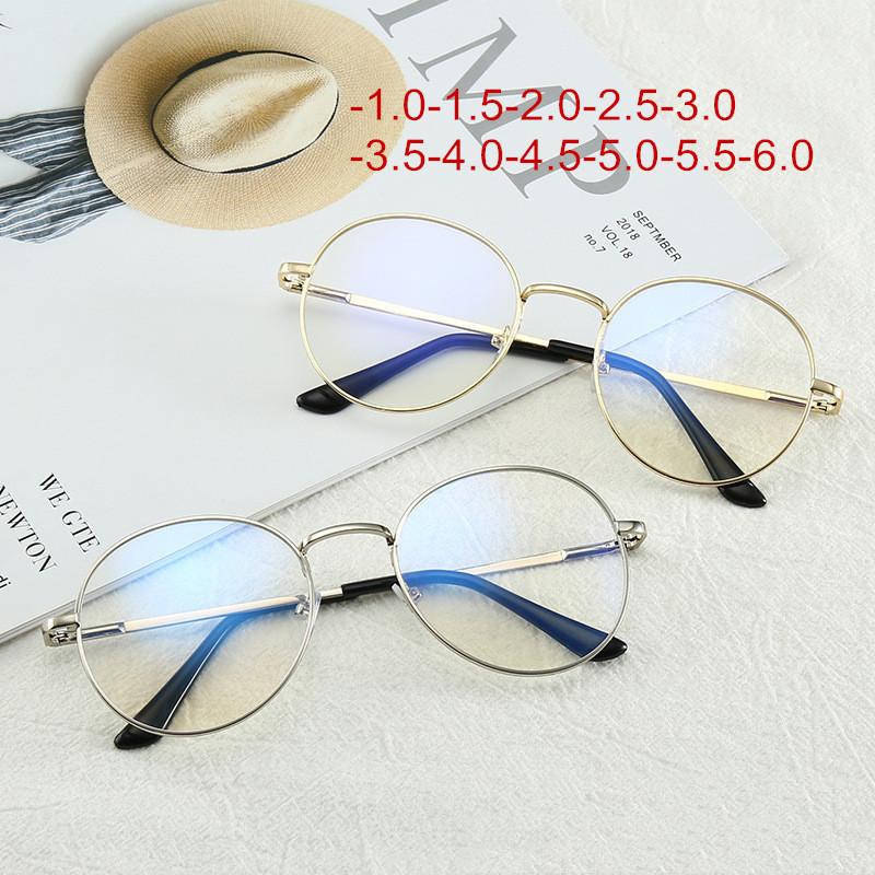 Sunglasses 2021 Round Anti-Blue Light Myopia Glasses Women Prescription Eyeglasses Computer Optical Frame-1.0-1.5-2.0-2.5-3.0
Sunglasses 2021 Round Anti-Blue Light Myopia Glasses Women Prescription Eyeglasses Computer Optical Frame-1.0-1.5-2.0-2.5-3.0
