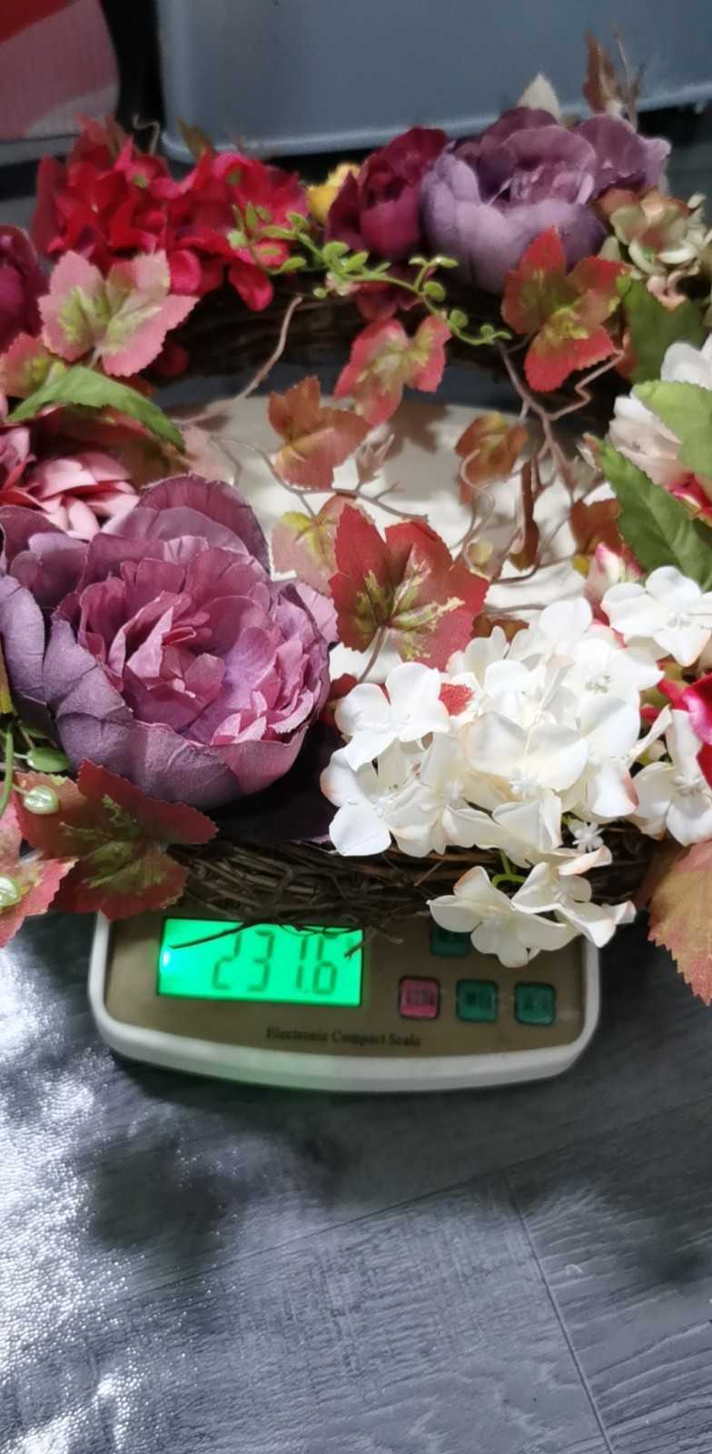 15 Inch Artificial Garlands Front Door Wreaths Artificial Rainbow Hydrangea Hanging Wreath For Home Indoor Outdoor Window Wall Q083050844