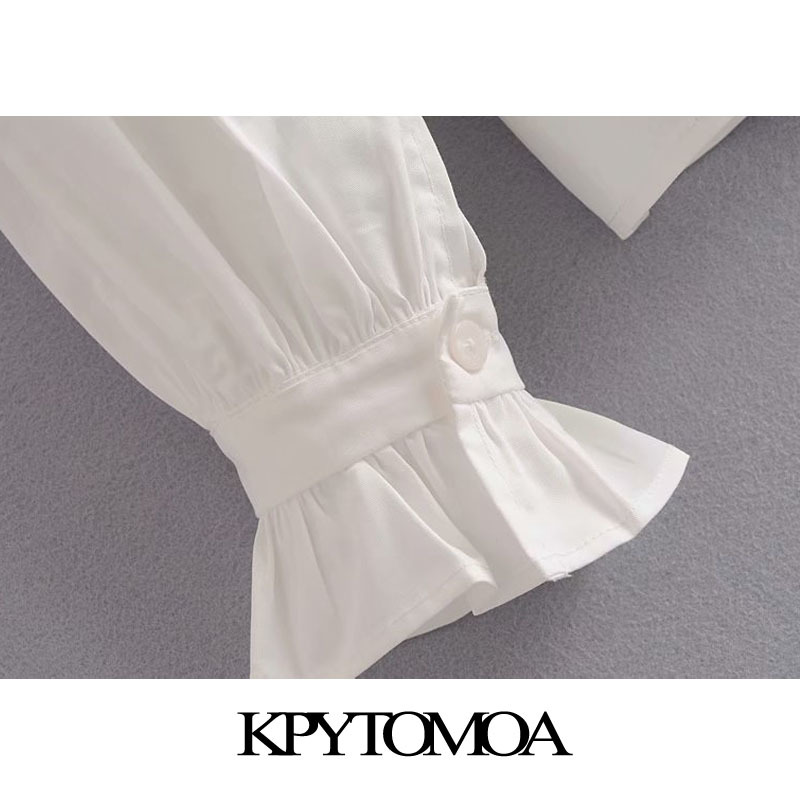 Women Fashion With Bow Tied Loose Soft Touch Blouses Long Sleeve Button-up Female Shirts Chic Tops 210420