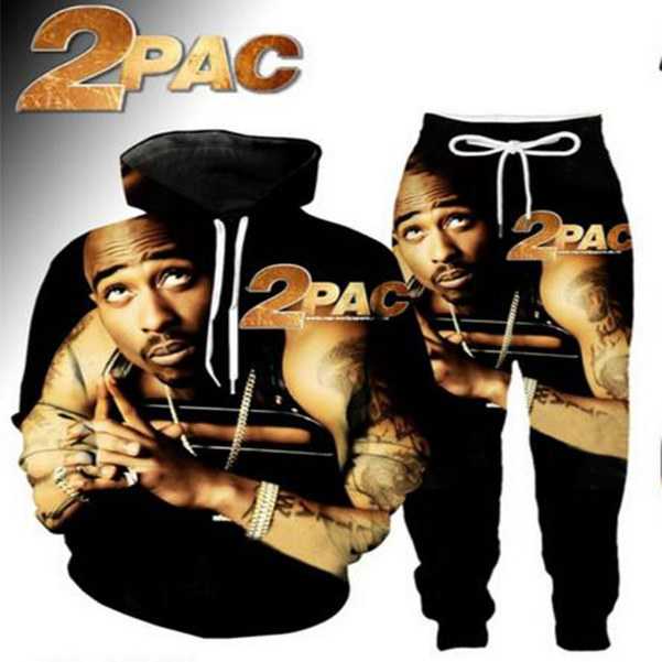 New Men/Womens Tupac 2Pac Funny 3D Print Fashion Tracksuits Hip Hop Pants + Hoodies MF013, Gray
New Men/Womens Tupac 2Pac Funny 3D Print Fashion Tracksuits Hip Hop Pants + Hoodies MF013, Gray