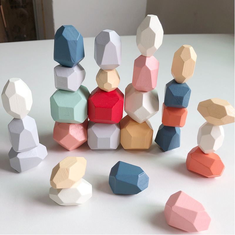 5-72 PCS Wooden Blocks Stone Stacking Games Montessori Toys For Children Rainbow Block Kids Educational Building Block Juegos
5-72 PCS Wooden Blocks Stone Stacking Games Montessori Toys For Children Rainbow Block Kids Educational Building Block Juegos