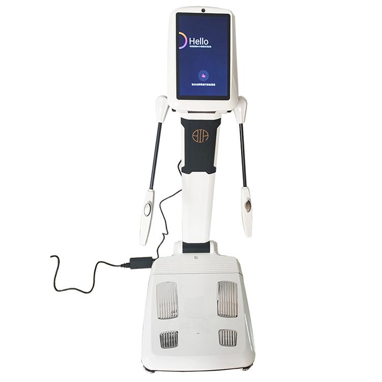 Skin System Excellent Result Veticial Health Human Body Elements Analysis Manual Weighing Scales Beauty Care Weight Reduce Body BIA Composition Analyz